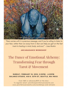 ArcanaDance Workshop, February 18, 2018