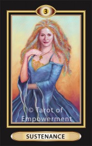 Sustenance (The Empress) from the Tarot of Empowerment